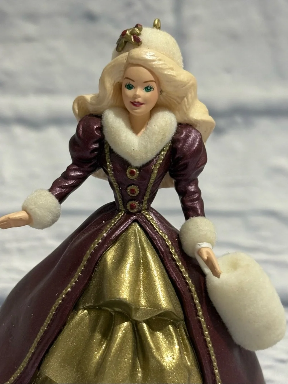 Vintage 1996 Hallmark “Holiday Barbie” collectors series ornament